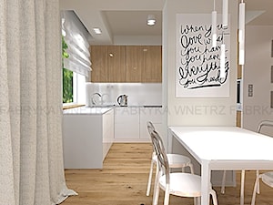Nowoczesne mieszkanie we Wrocławiu II - Jadalnia, styl minimalistyczny - zdjęcie od Monika Staniec Interior Design
