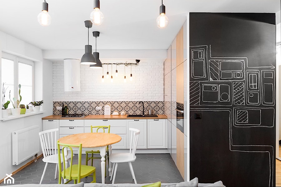 Kuchnia z jadalnią - zdjęcie od Monika Staniec Interior Design
