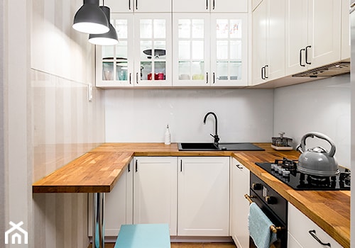 Kuchnia bez okna - zdjęcie od Monika Staniec Interior Design