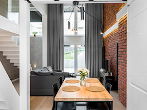 Jadalnia przy kuchni - zdjęcie od Monika Staniec Interior Design