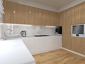 Nowoczesne mieszkanie we Wrocławiu II - Kuchnia, styl minimalistyczny - zdjęcie od Monika Staniec Interior Design