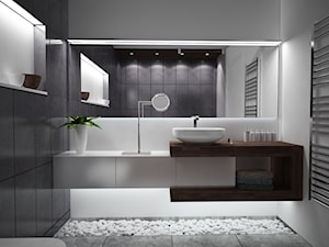 Średnia z punktowym oświetleniem łazienka, styl nowoczesny - zdjęcie od Zibi_C