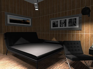 Sypialnia rodziców - zdjęcie od Martyniuk Jakub Biuro Architektoniczne