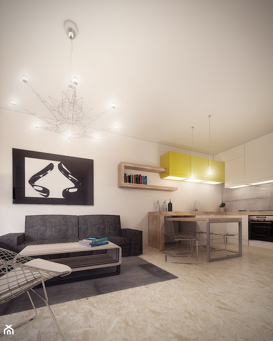 Small modern apartment 01 - zdjęcie od BAMM studio