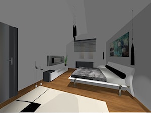 Sypialnia, styl nowoczesny - zdjęcie od Kasia Szafarz