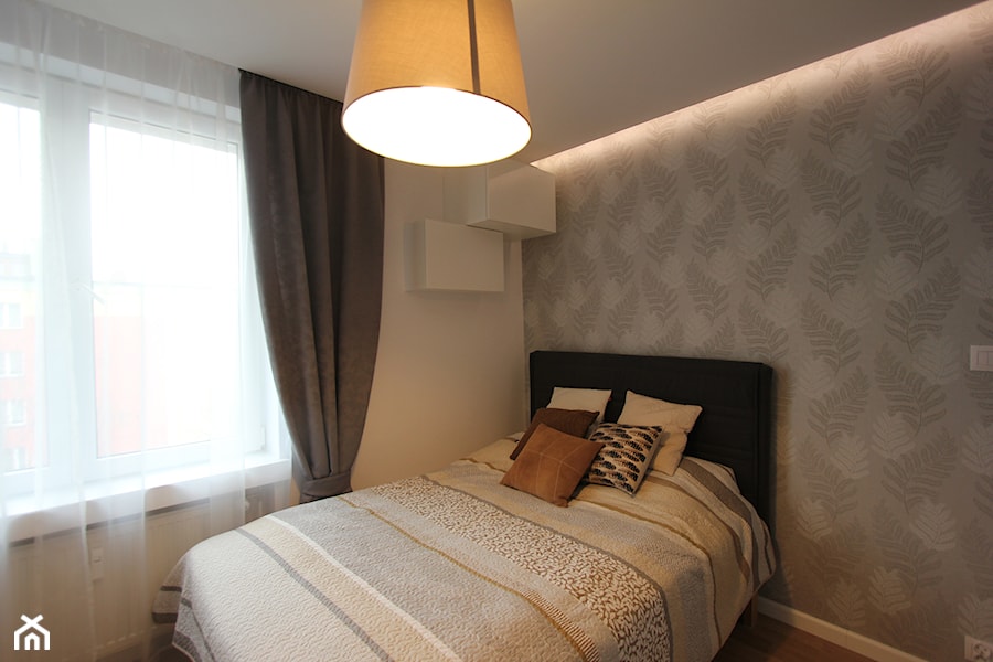 Mieszkanie w Jaworznie - realizacja - Mała sypialnia - zdjęcie od Magdalena Sidor