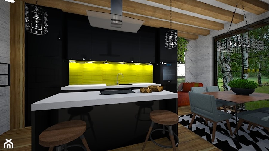 Kuchnia Loft - Kuchnia, styl industrialny - zdjęcie od mo-de-in-studio