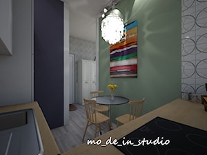 Kawalerka - Kuchnia, styl nowoczesny - zdjęcie od mo-de-in-studio