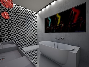 Łazienka z Wanną i Prysznicem - Łazienka, styl nowoczesny - zdjęcie od mo-de-in-studio