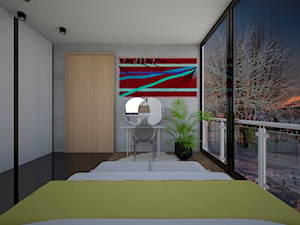 Sypialnia z Łazienką - Sypialnia, styl nowoczesny - zdjęcie od mo-de-in-studio