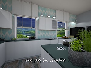 Kuchnia z Wyspą - Kuchnia, styl nowoczesny - zdjęcie od mo-de-in-studio