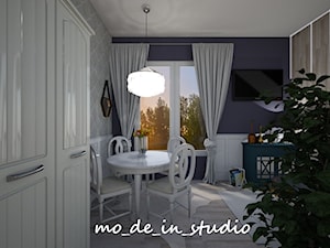 Kawalerka - Salon, styl tradycyjny - zdjęcie od mo-de-in-studio