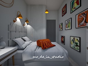 Sypialnia Małżeńska - Sypialnia, styl nowoczesny - zdjęcie od mo-de-in-studio