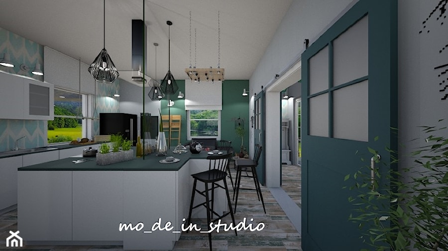 Kuchnia z Wyspą - Kuchnia, styl nowoczesny - zdjęcie od mo-de-in-studio