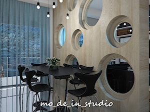 Salon z Kuchnią - Kuchnia, styl nowoczesny - zdjęcie od mo-de-in-studio