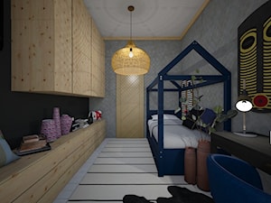 Pokój dla Nastolatka - Pokój dziecka, styl industrialny - zdjęcie od mo-de-in-studio