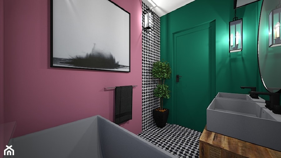 Łazienka z wanną - Łazienka, styl nowoczesny - zdjęcie od mo-de-in-studio