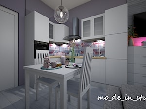 Mały Salon - Kuchnia, styl nowoczesny - zdjęcie od mo-de-in-studio