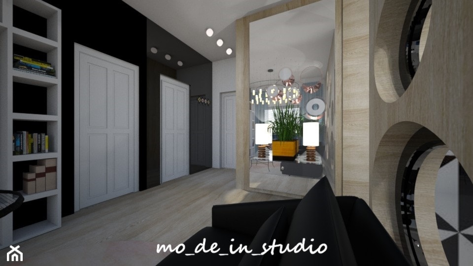 Salon z Kuchnią - Salon, styl nowoczesny - zdjęcie od mo-de-in-studio  - Homebook