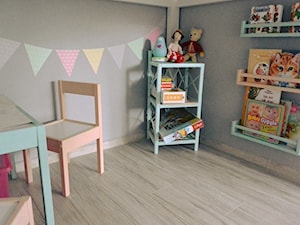#pokojdziecka - Mały szary pokój dziecka dla dziecka dla chłopca dla dziewczynki - zdjęcie od kamila_k0@op.pl