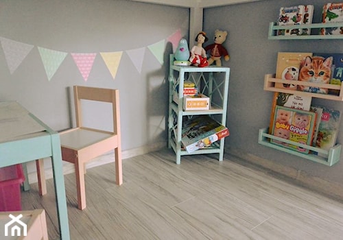#pokojdziecka - Mały szary pokój dziecka dla dziecka dla chłopca dla dziewczynki - zdjęcie od kamila_k0@op.pl