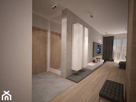 Aranżacje wnętrz - Salon: APARTAMENT Zielony Żoliborz 100m2 WARSZAWA - Mały szary salon, styl nowoczesny - THE VIBE. Przeglądaj, dodawaj i zapisuj najlepsze zdjęcia, pomysły i inspiracje designerskie. W bazie mamy już prawie milion fotografii!