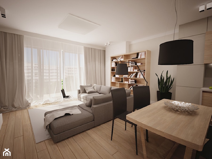 APARTAMENT Zielony Żoliborz 100m2 WARSZAWA - Jadalnia, styl nowoczesny - zdjęcie od THE VIBE