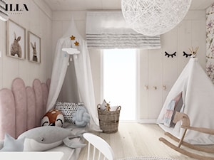 Drewniany dom pod Krakowem - Pokój dziecka, styl skandynawski - zdjęcie od Illa Design
