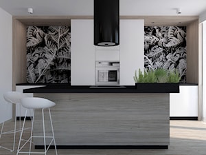Mieszkanie skandynawski z motywem roślinnym - Kuchnia, styl skandynawski - zdjęcie od Illa Design