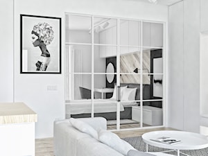 Mieszkanie w skandynawskim stylu - Średni biały salon, styl skandynawski - zdjęcie od Illa Design