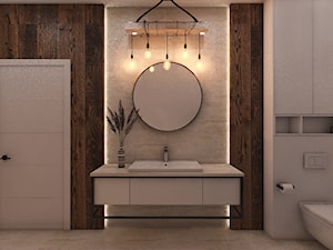 W industrialnym stylu - Średnia bez okna łazienka, styl skandynawski - zdjęcie od Illa Design