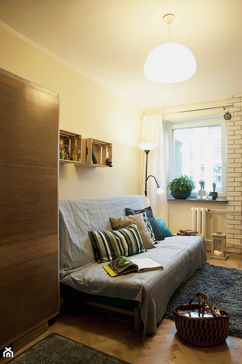 Mieszkanie 2pokojowe moich rodziców - Sypialnia, styl nowoczesny - zdjęcie od Katarzyna Łagowska