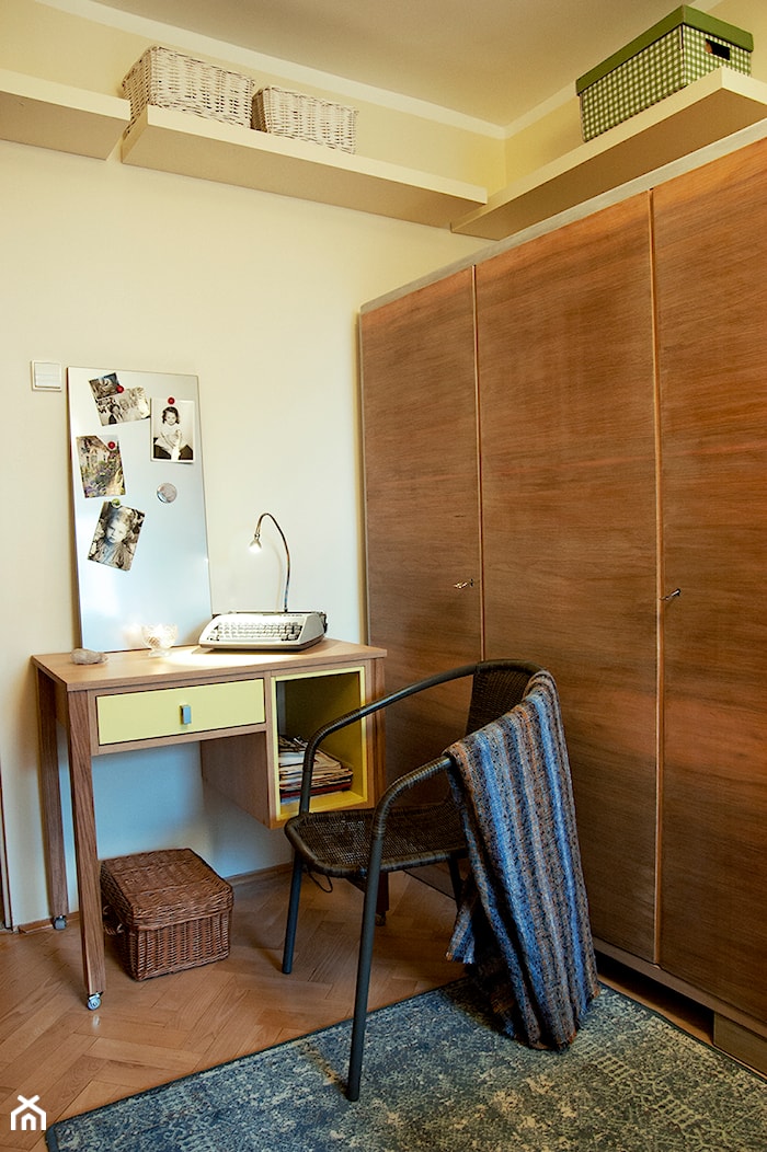 Mieszkanie 2pokojowe moich rodziców - Sypialnia, styl nowoczesny - zdjęcie od Katarzyna Łagowska - Homebook