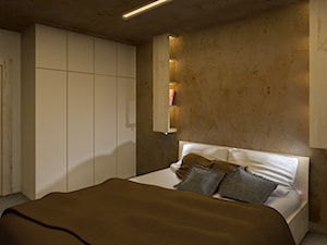 Z motywem Japońskim - Sypialnia, styl nowoczesny - zdjęcie od Pracownia InSide
