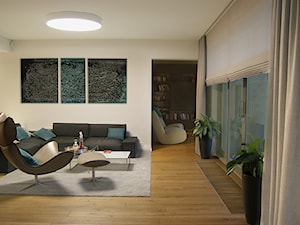 Sztuka & przestrzeń - Salon, styl minimalistyczny - zdjęcie od Pracownia InSide