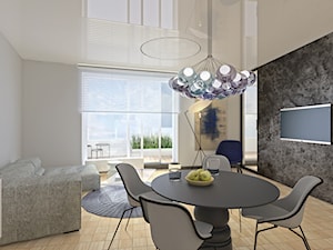Luksusowy apartament - Salon, styl nowoczesny - zdjęcie od Pracownia InSide