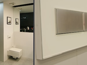 Męskie wnętrze - Łazienka, styl minimalistyczny - zdjęcie od Pracownia InSide