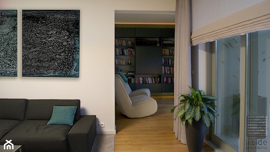 Sztuka & przestrzeń - Biuro, styl nowoczesny - zdjęcie od Pracownia InSide