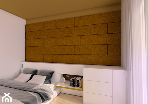 Rude wnętrze - Sypialnia, styl nowoczesny - zdjęcie od Pracownia InSide