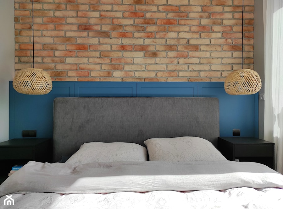 Mieszkanie w stylu soft loft - Sypialnia, styl skandynawski - zdjęcie od Kavalerka Studio