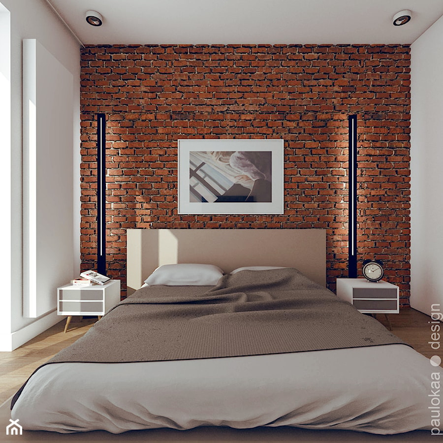 Średnia sypialnia - zdjęcie od Paulokaa Design