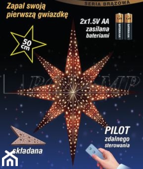 Aranżacje wnętrz - Salon: Drewniana gwiazda podświetlana diodami LED - Ekotechnik24.pl - 4FunDesign. Przeglądaj, dodawaj i zapisuj najlepsze zdjęcia, pomysły i inspiracje designerskie. W bazie mamy już prawie milion fotografii!