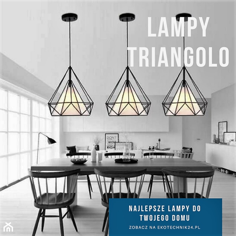Lampy wiszące Triangolo. - zdjęcie od 4FunDesign - Homebook