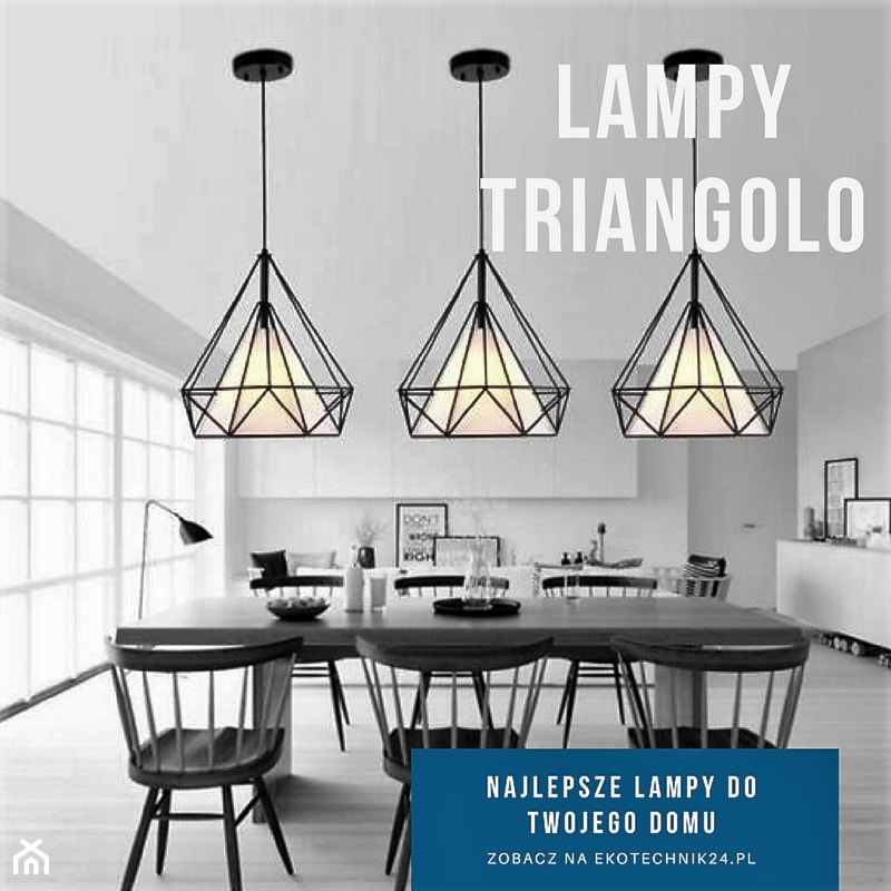 Lampy wiszące Triangolo. - zdjęcie od 4FunDesign