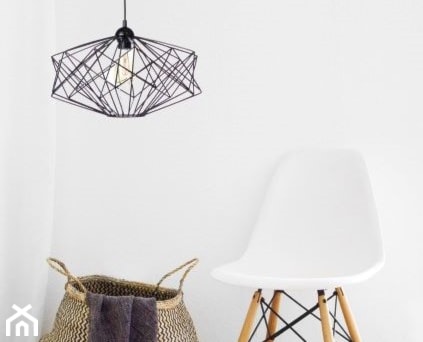 Aranżacje wnętrz - Salon: Lampa druciana Nicolas - 4FunDesign. Przeglądaj, dodawaj i zapisuj najlepsze zdjęcia, pomysły i inspiracje designerskie. W bazie mamy już prawie milion fotografii!