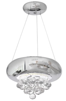 Lampa wisząca Lux chrome. - zdjęcie od 4FunDesign - Homebook