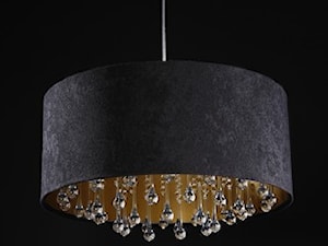 Lampa wisząca Crystal black - gold. - zdjęcie od 4FunDesign