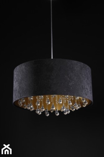 Lampa wisząca Crystal black - gold. - zdjęcie od 4FunDesign - Homebook