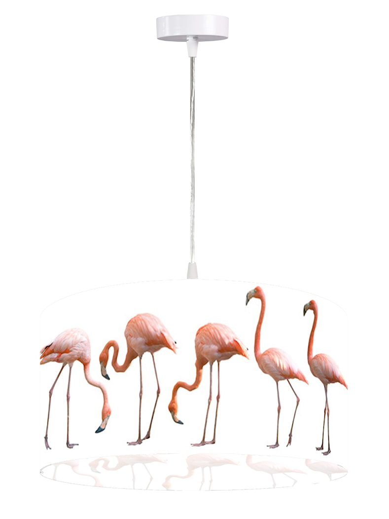 Lampa sufitowa Flamingi - zdjęcie od 4FunDesign - Homebook