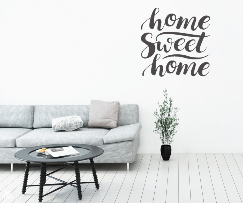 Napis home sweet home - zdjęcie od 4FunDesign - Homebook